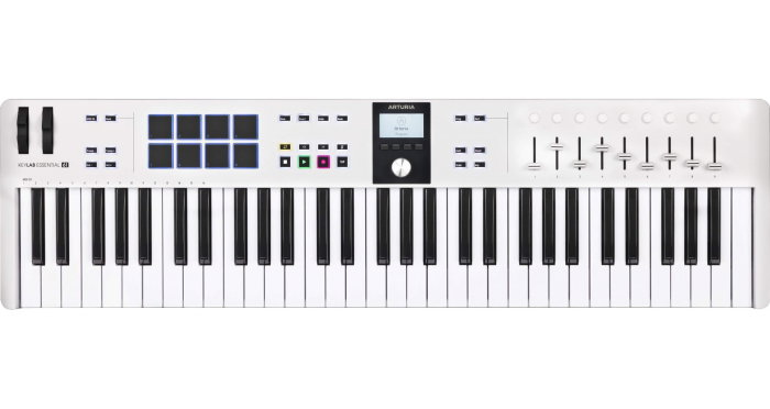 Claviatura MIDI Arturia KeyLab Essential 61 Mk3 Alba [2]