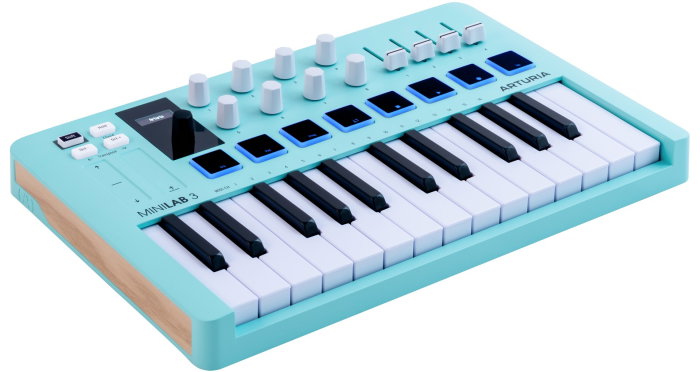 Claviatura MIDI Arturia MiniLab 3 Aquamarine [2]