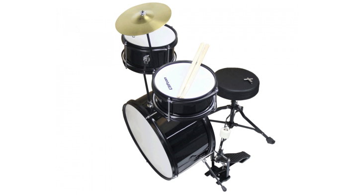 Clifton Children's Drum Kit Black [3]