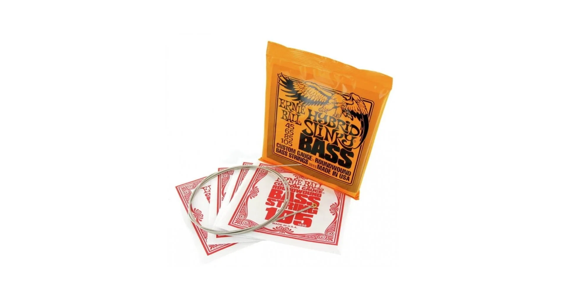 Corzi Ernie Ball 2833 Hybrid Slinky Bass Set 45/105 [3]