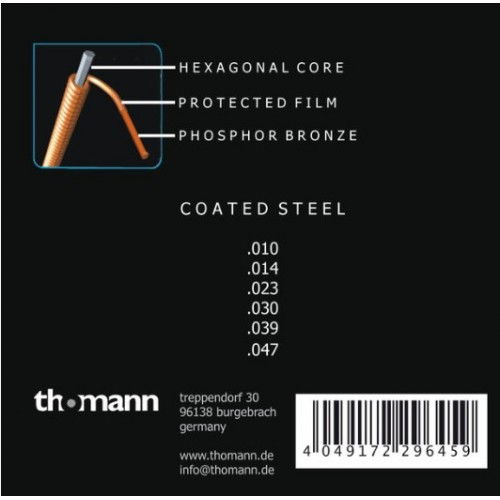 Corzi Harley Benton Coated Phosphor 010 Anti Rust [2]