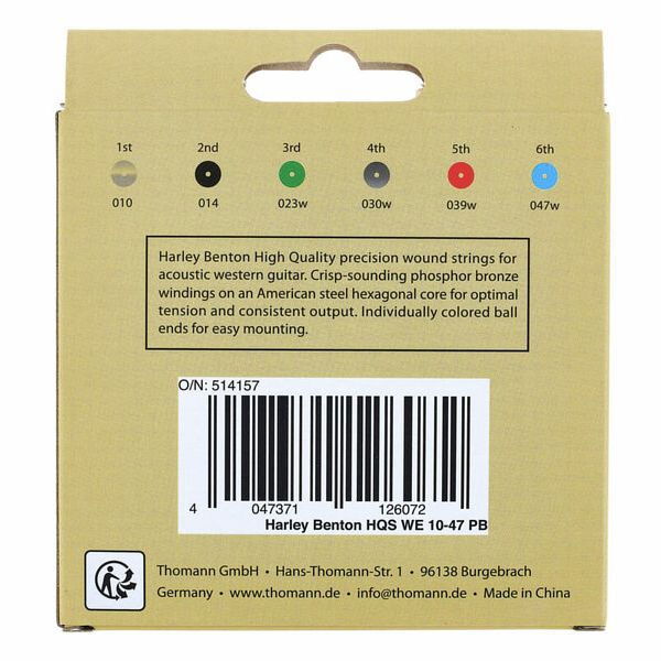 Corzi Harley Benton HQS WE Phosphor Bronze [2]