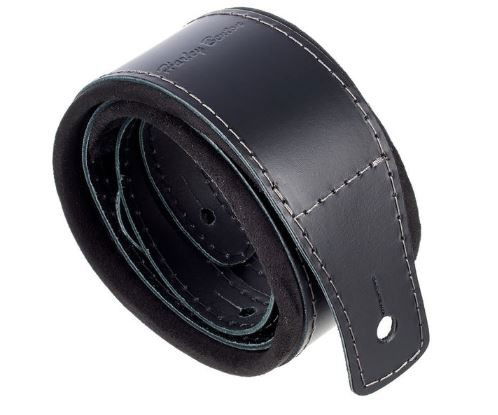 Curea de piele captusita Harley Benton Neagra [2]