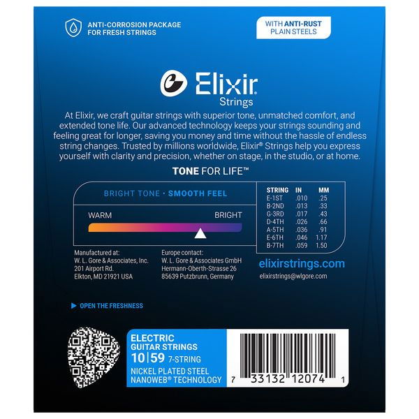 Elixir Nanoweb 12074 Light/Heavy 7 [2]