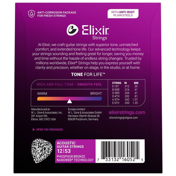 Elixir Nanoweb Light Phosphor Bronze [2]