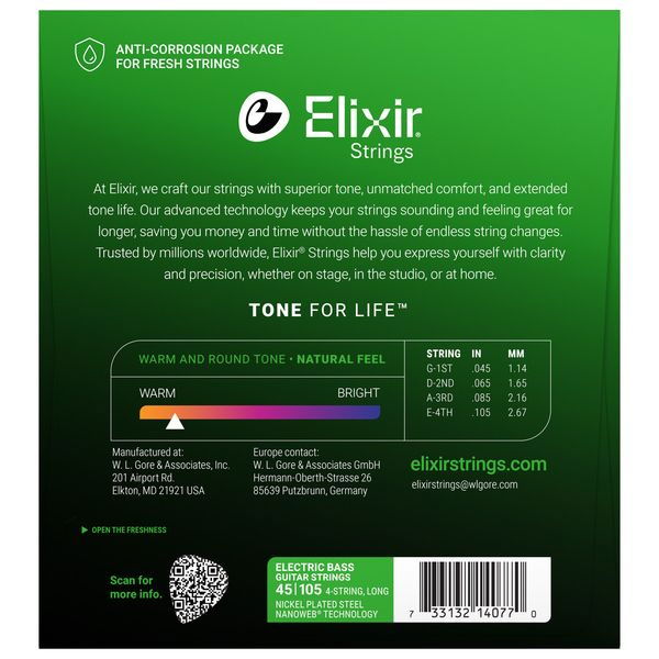 Elixir Nanoweb Long Scale [2]
