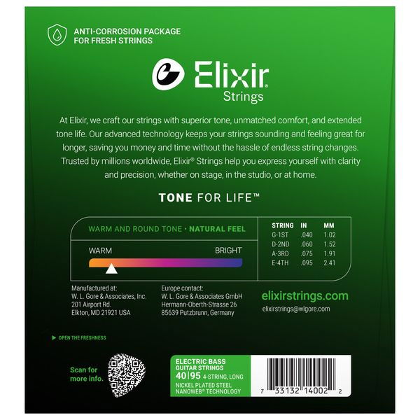 Elixir Nanoweb Super Light BassGuitar [2]