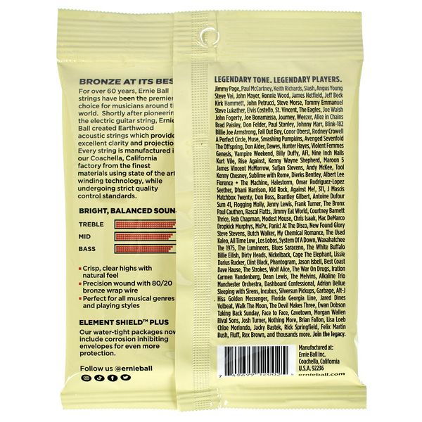 Ernie Ball 2002 Earthwood Bronze [2]