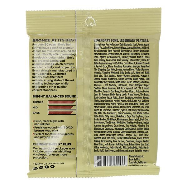 Ernie Ball 2004 Earthwood Bronze [2]