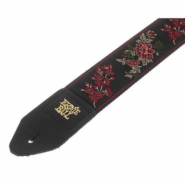 Ernie Ball E-Guitar Jacquard Black Rose [2]