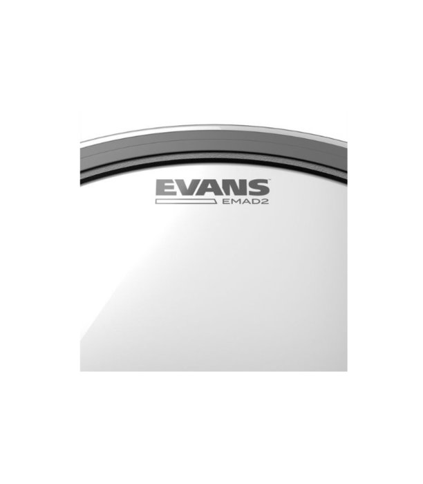 Evans 22" EMAD2 Clear Bass Drum [2]