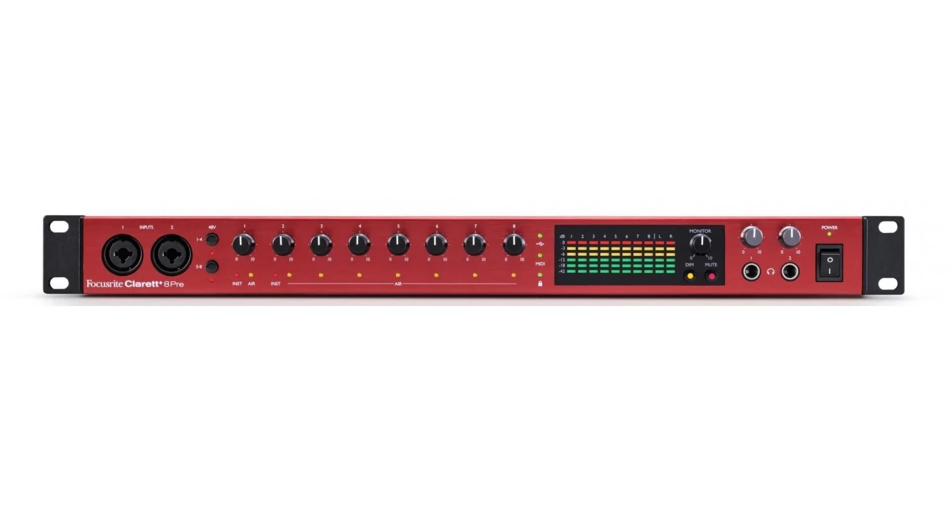 Focusrite Clarett+ 8Pre - Interfata audio 18 x 20 [2]