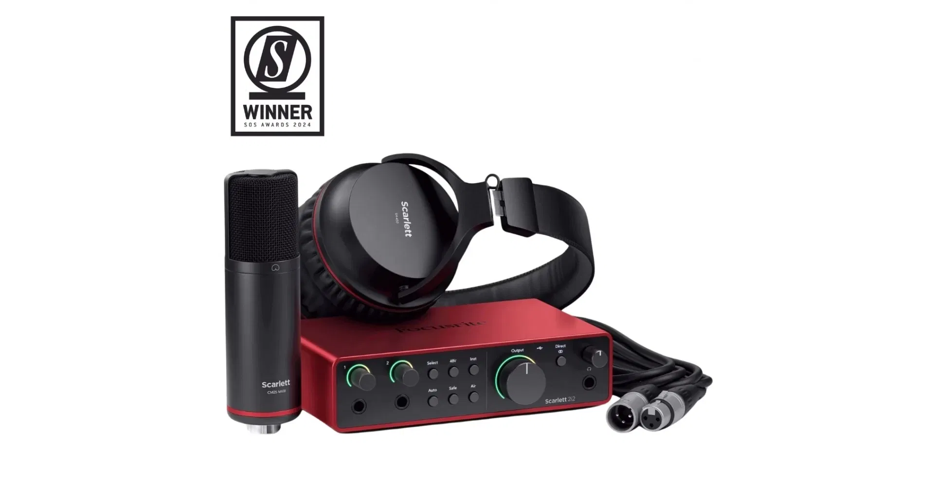 Focusrite Scarlett 2i2 Studio Pack 4th Gen [2]