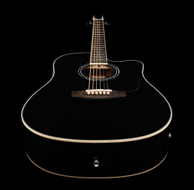 Chitara electro-acustica Harley Benton D-120CE BK [2]