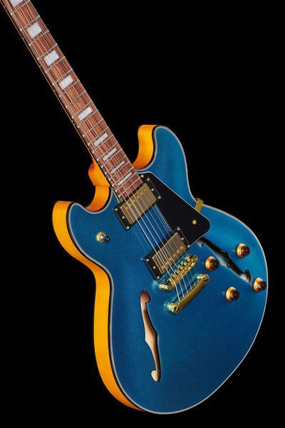 Harley Benton HB-35Plus Metallic Blue [7]