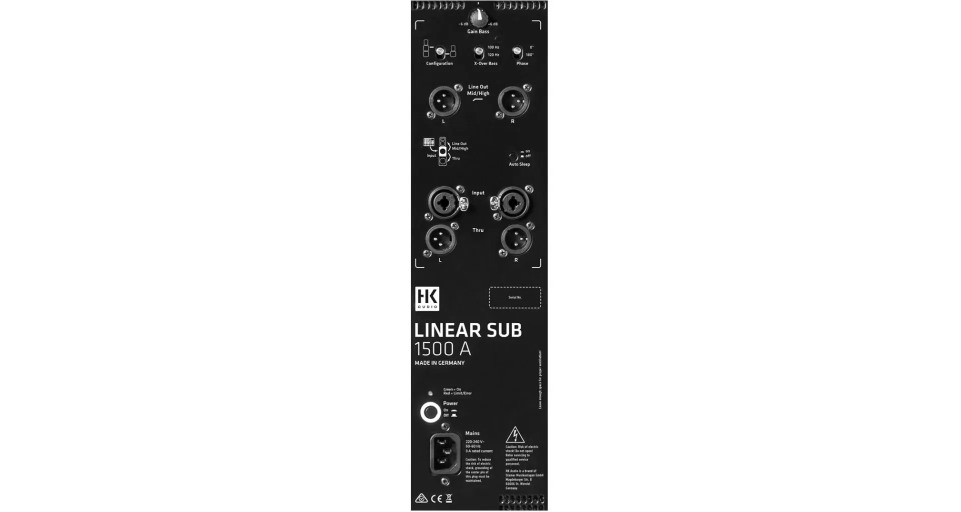 HK Audio LINEAR Sub 1500 A [7]