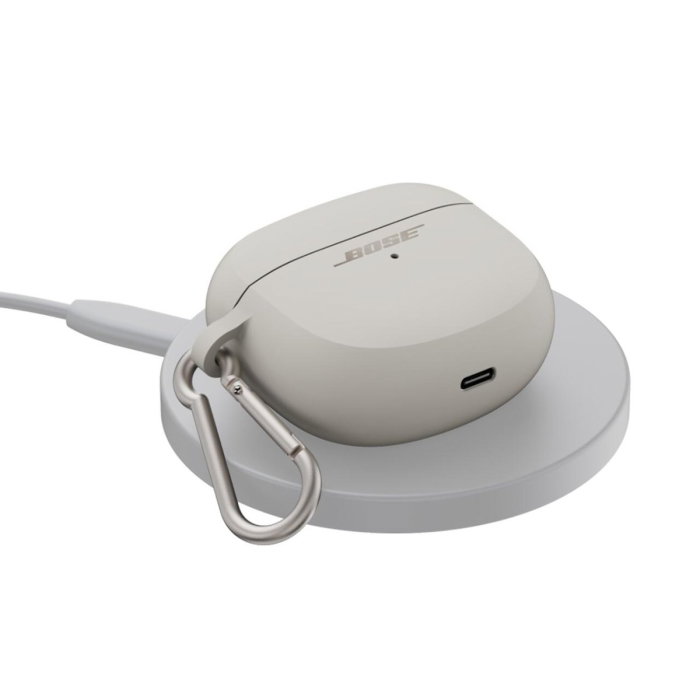 Husă pentru încărcare wireless pentru Căști Bose Ultra Open Earbuds White Smoke - Bose [3]