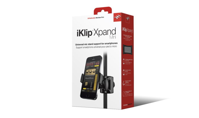 IK Multimedia iKlip Xpand Mini suport de smartphone pentru stativ [2]