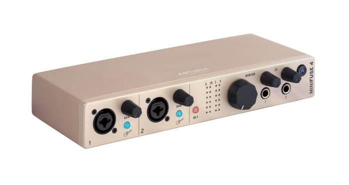 Interfata audio Arturia MiniFuse 4 Champagne [5]