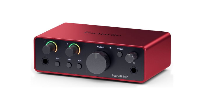 Interfata audio Focusrite Scarlett Solo 4th Gen [4]