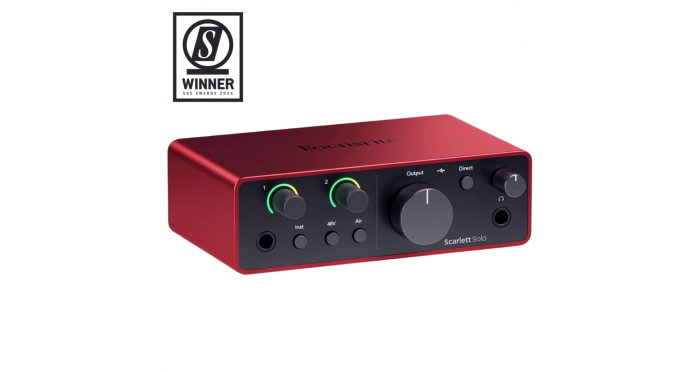 Interfata audio Focusrite Scarlett Solo 4th Gen [2]