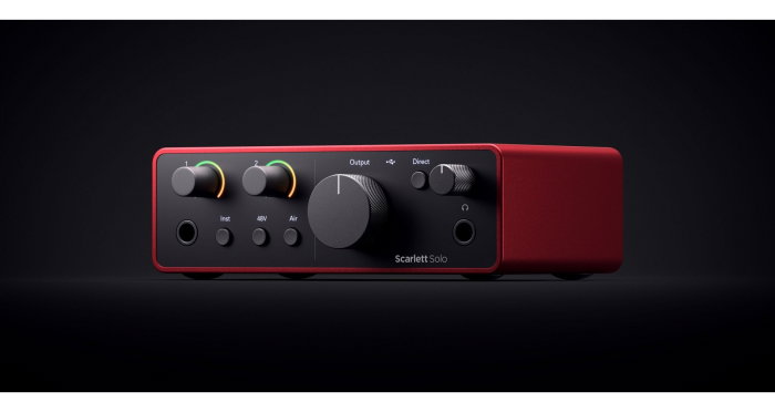 Interfata audio Focusrite Scarlett Solo 4th Gen [7]