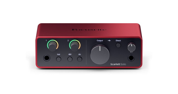 Interfata audio Focusrite Scarlett Solo 4th Gen [3]