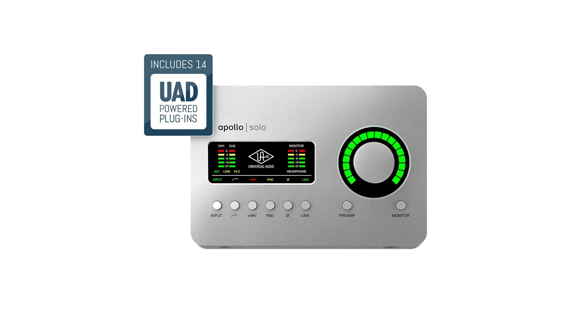 Interfata Universal Audio Apollo Solo USB Heritage Edition pt. Windows [3]