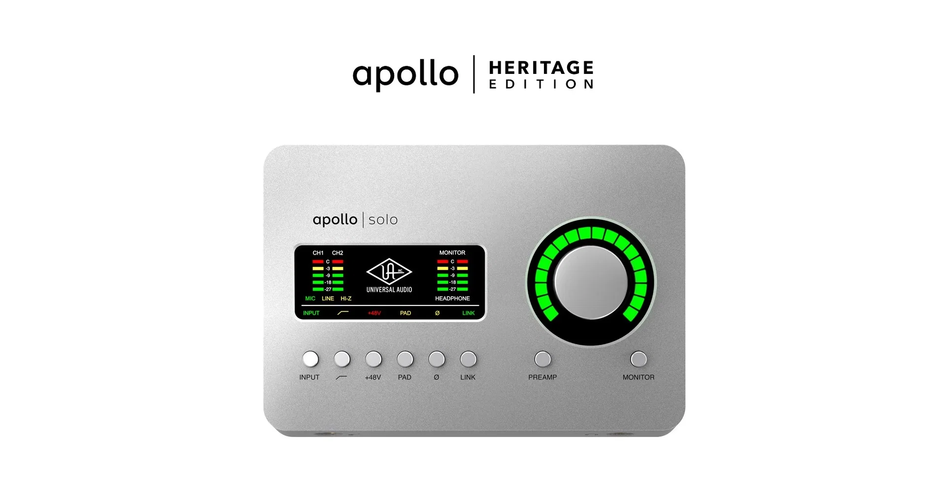 Interfata Universal Audio Apollo Solo USB Heritage Edition pt. Windows [2]
