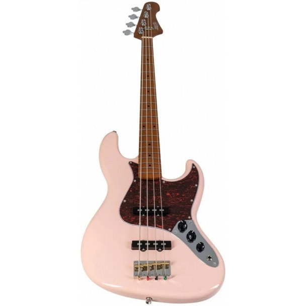 JET Guitars JJB-300 PK - chitara bass electrica roz [3]