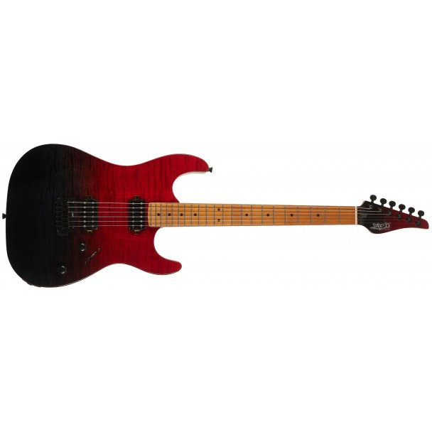 JET Guitars JS-1000 Vulcano - chitara electrica rosu [2]