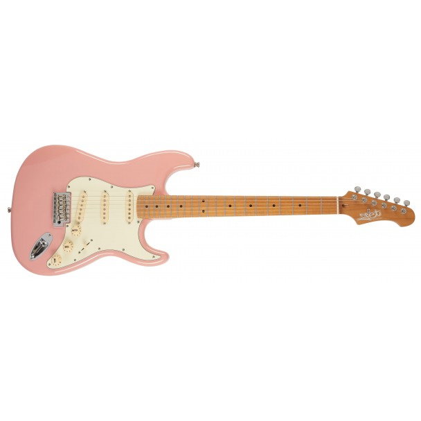 JET Guitars JS-300 BGD, SSS - chitara electrica roz [2]