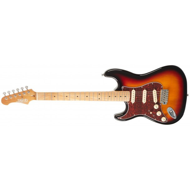 JET Guitars JS-300 SB LH - chitara electrica stangaci sunburst [2]