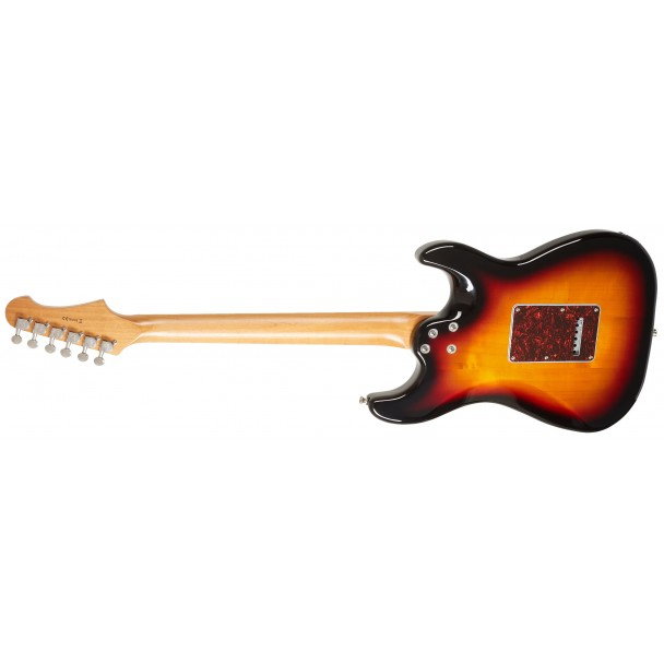 JET Guitars JS-400 SB LH, HSS - chitara electrica stangaci sunburst [3]