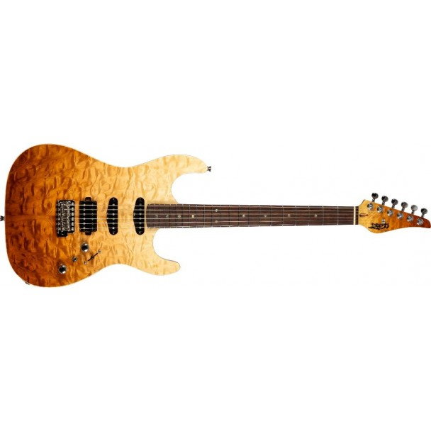 JET Guitars JS-45 Elite Fireburst - chitara electrica natural [2]