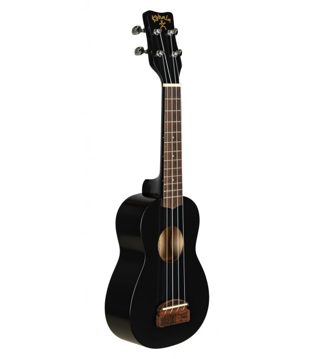Kohala KT-SBK Tiki Uke Black Soprano Ukulele [3]