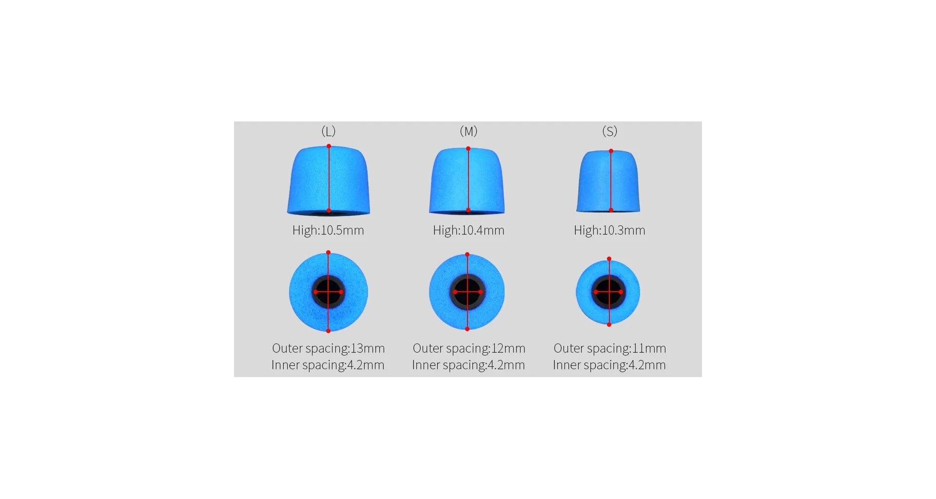 KZ Acoustics Memory Foam Earplugs 3 Perechi Negru [2]