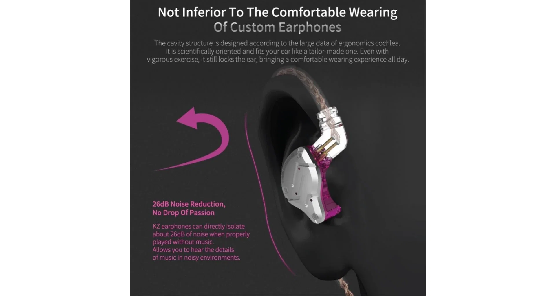 KZ Acoustics ZS10 PRO Stone Black [6]