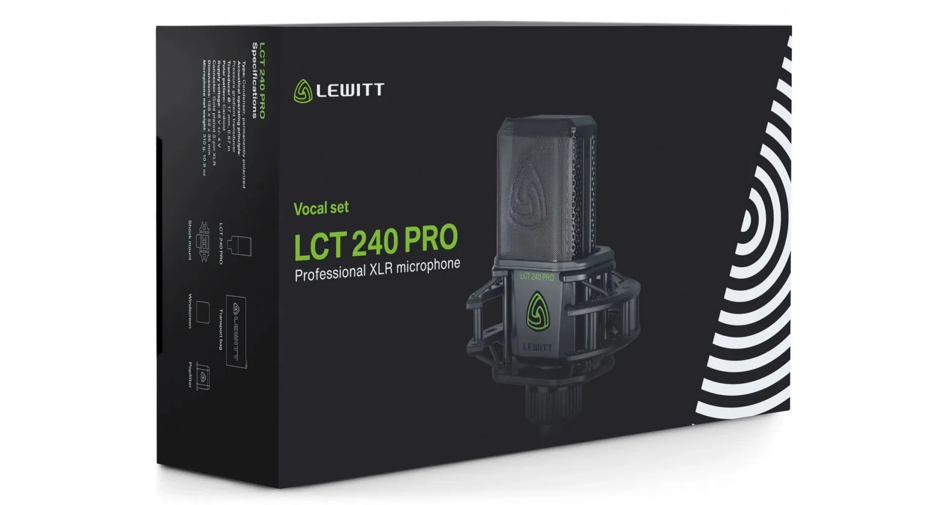 Lewitt LCT 240 PRO BK Vocal Set [7]