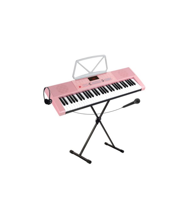 Mc Grey LK-6120-Mic Set Pian Portabil Roz [2]