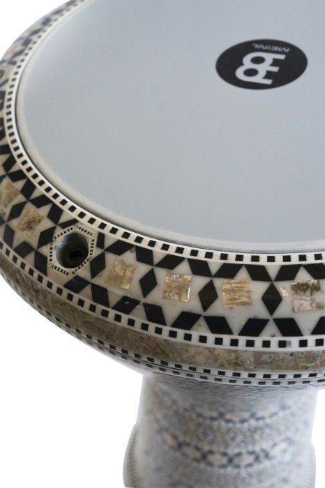 Meinl AEED6 - Daood Debu Signature Artisan Edition Doumbek 9" - White Pearl [3]