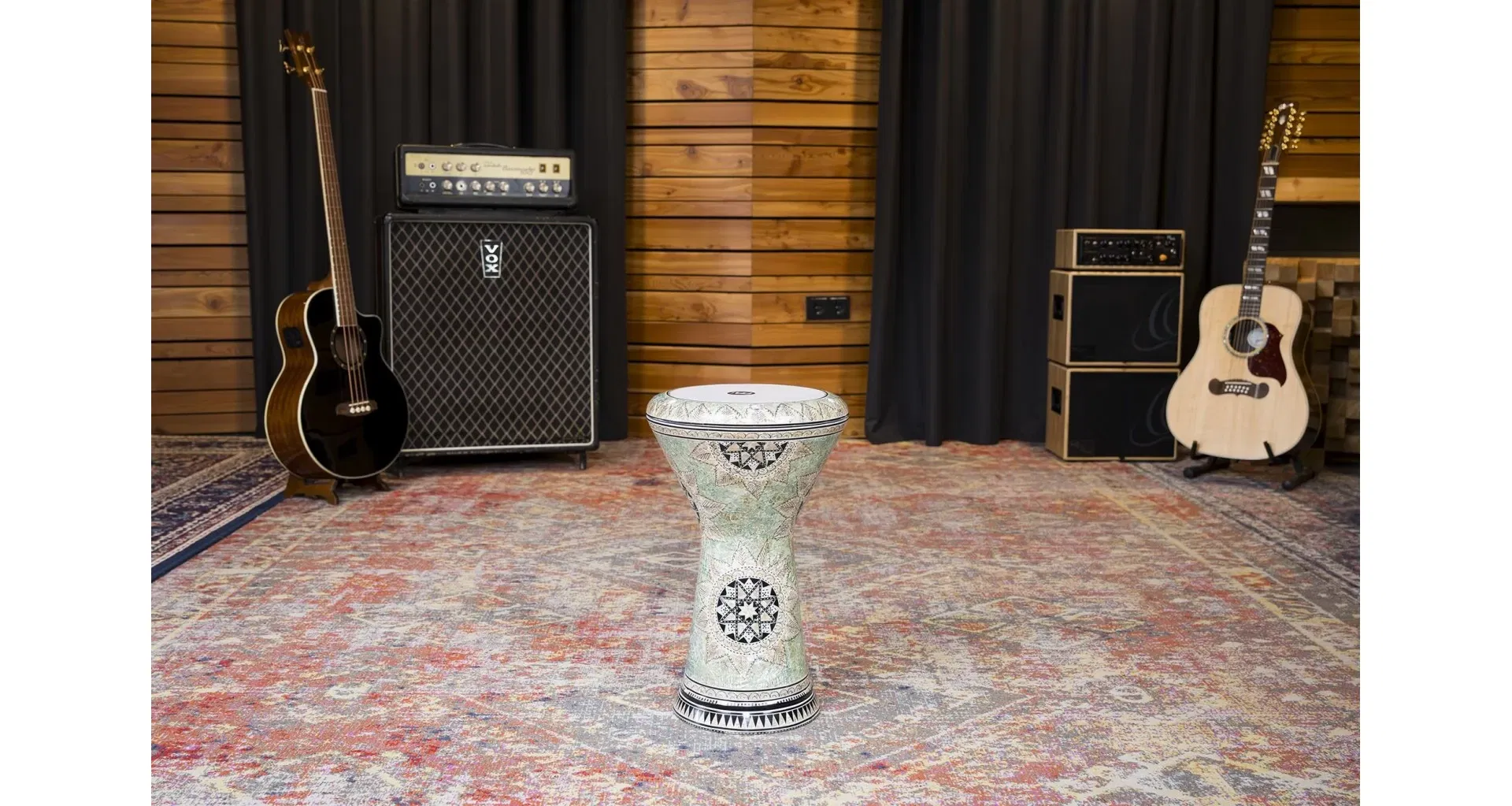 Meinl Artisan Edition Series Doumbek - 9 inch - Mosaic Queen AEED4 [7]