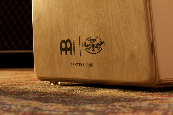 MEINL Percussion Artisan Edition Series String Cajon Cantina Line - Walnut [8]