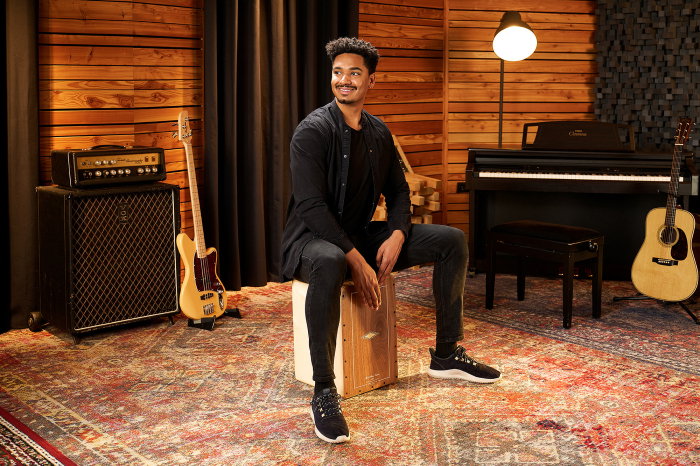 MEINL Percussion Artisan Edition Series String Cajon Cantina Line - Walnut [12]