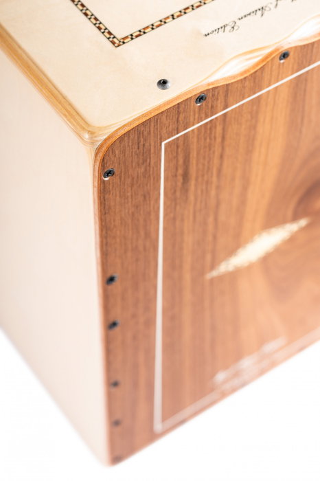 MEINL Percussion Artisan Edition Series String Cajon Cantina Line - Walnut [16]