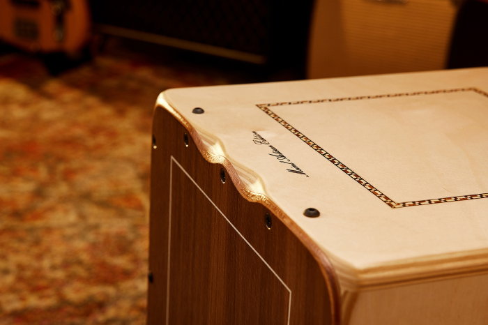 MEINL Percussion Artisan Edition Series String Cajon Cantina Line - Walnut [9]