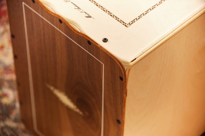 MEINL Percussion Artisan Edition Series String Cajon Cantina Line - Walnut [5]