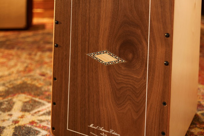 MEINL Percussion Artisan Edition Series String Cajon Cantina Line - Walnut [11]