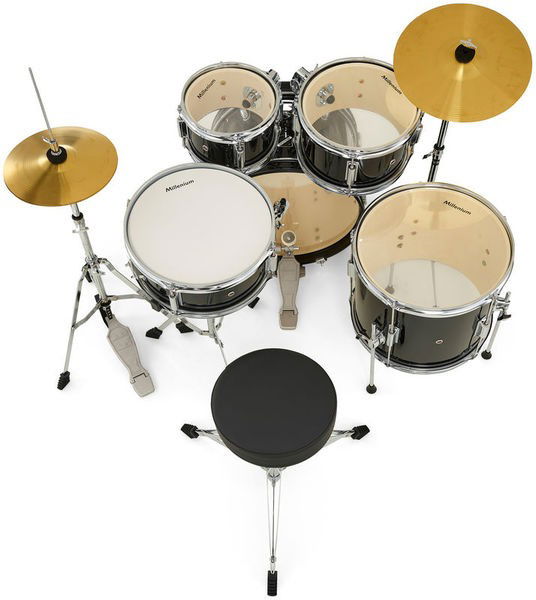 Tobe Millenium Focus Junior Drum Set Black [4]