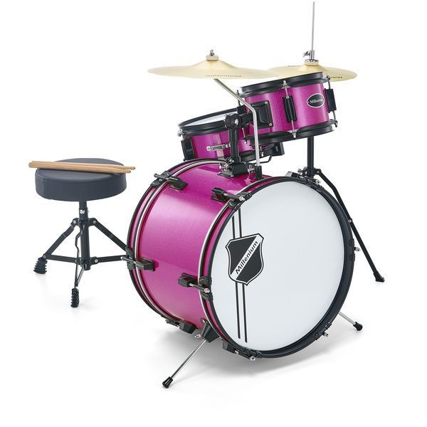 Millenium Youngster Drum Set Pink Sparkle [2]